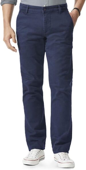 Dockers Alpha Khaki 360 Flexibilidad Pantalones para Hombre