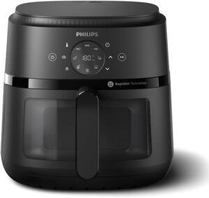 Philips Airfryer 2000 Series — Freidora de Aire 6,2L con Ventana