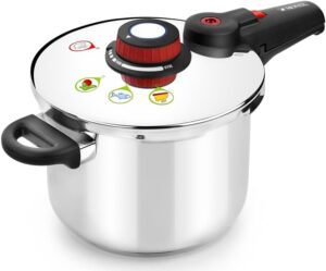 Olla a presión Monix Selecta de 9L: para familias grandes