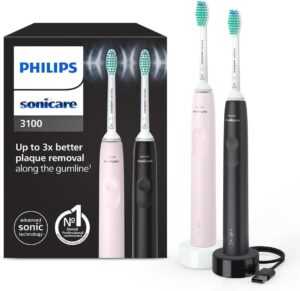 Philips Sonicare 3100 – Cepillo dental sónico con sensor de presión