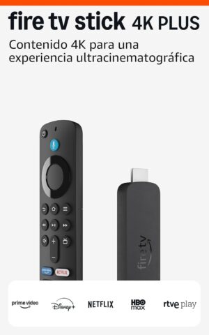Fire TV Stick 4K Plus: 4K, Wi-Fi 6 y Dolby Vision