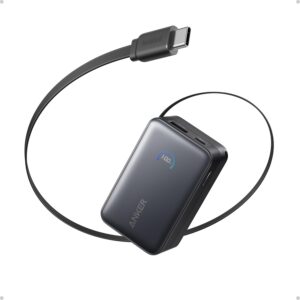 Anker Nano Power Bank 10000 mAh con cable USB-C integrado