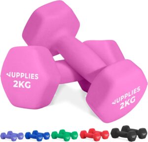 Set de pesas y mancuernas de neopreno JUPPLIES