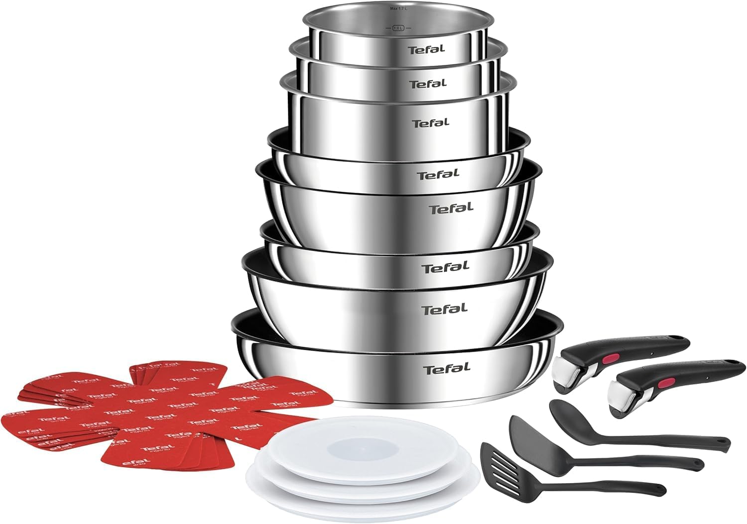 Tefal Ingenio Emotion Set de 3 Sartenes