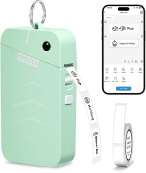 ORGSTA S001 Etiquetadora Bluetooth Portátil Térmica