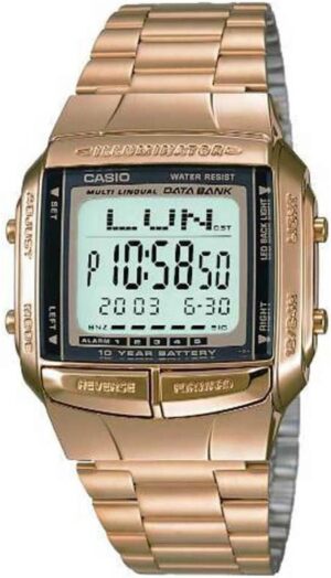 Casio DB-360N Reloj Digital — clásico retro con agenda