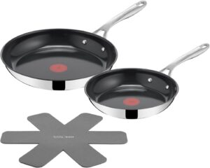 Set 2 Sartenes Tefal Jamie Oliver Cerámica 24/28 cm