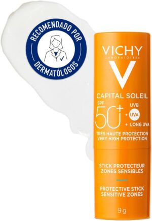 Vichy Stick Zonas Sensibles, SPF50+, Para Zonas Sensibles