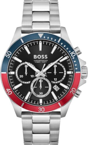 Reloj BOSS cronógrafo de acero (hombre)
