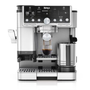 Ninja Luxe Pro Cafetera 3 en 1 Espresso, Cold Brew y Filtro con Molinillo y Espumador, ES701EU