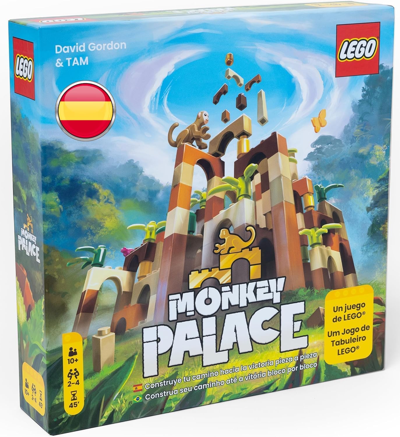 Monkey Palace, juego de mesa de construcción 3D