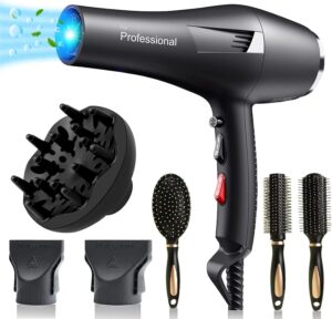 Secador de Pelo Profesional 2400W, Iónico