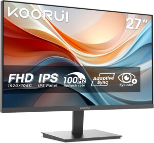 Monitor KOORUI 27" Full HD Ultrafino
