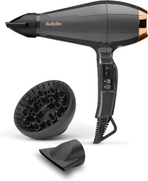 Secador de Pelo BaByliss Italian Air Pro con Difusor (motor AC)