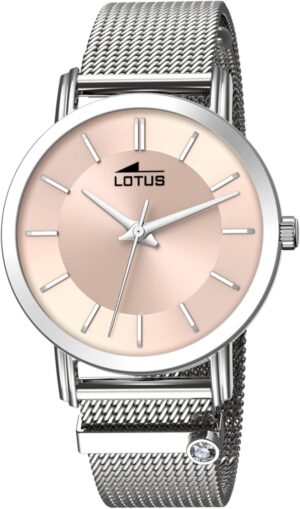 Reloj LOTUS Mujer acero inoxidable plateado