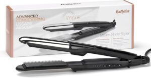 Plancha de pelo a vapor BaByliss Steam Shine