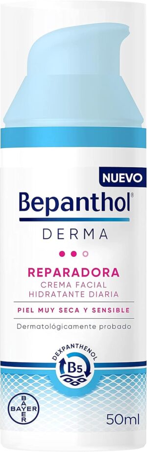 Crema facial hidratante de dia Bepanthol Derma