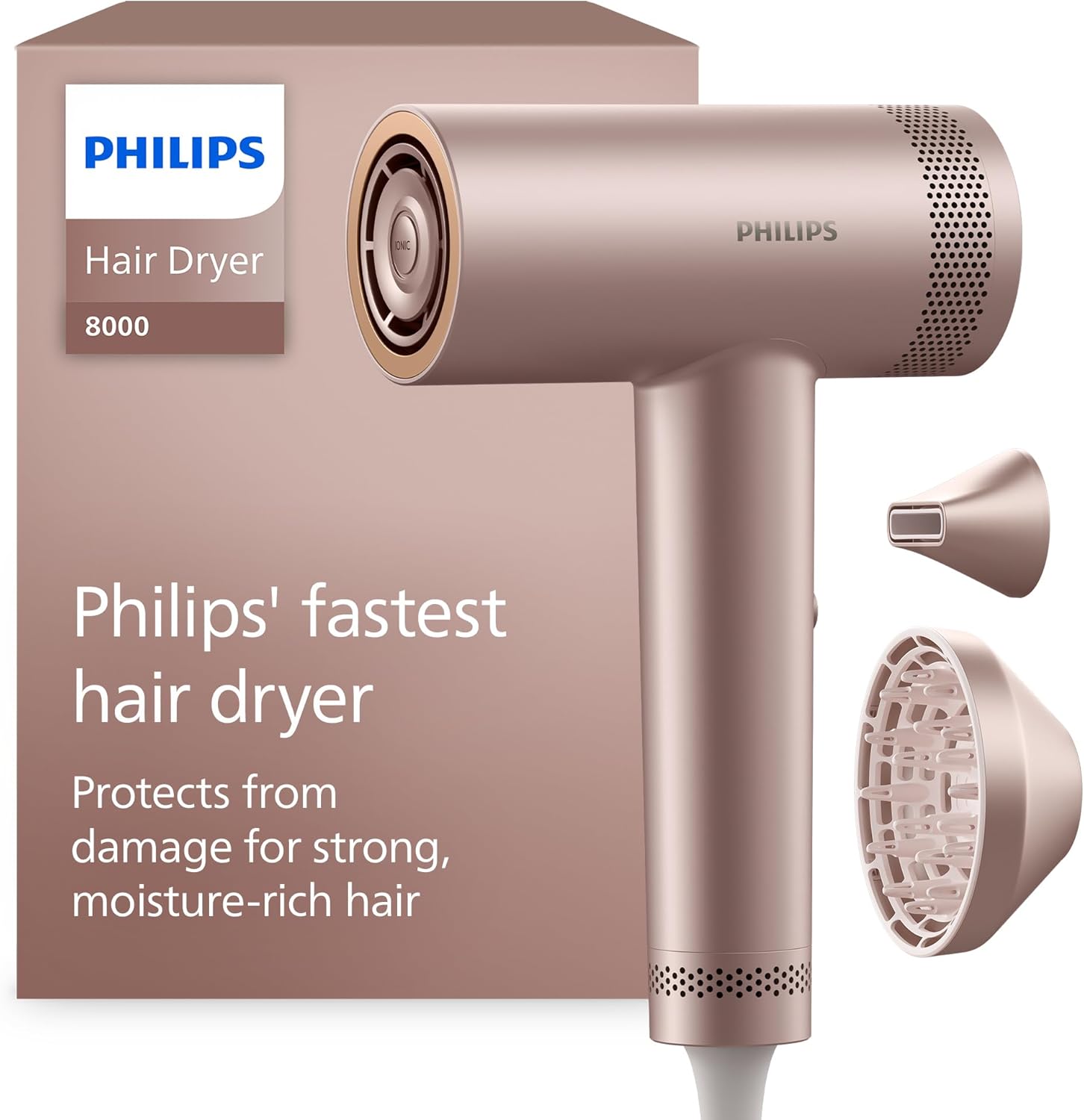 Philips Secador Serie 8000 ThermoShield
