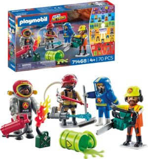 PLAYMOBIL Action Heroes My Figures Bomberos
