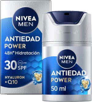 NIVEA MEN Hyaluron – Crema facial antiedad FP30