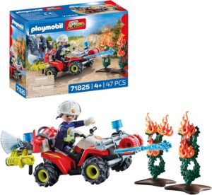 PLAYMOBIL Quad de Bomberos (Action Heroes)