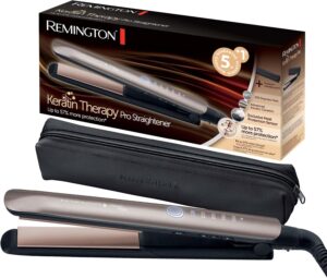 Plancha de pelo Remington con pantalla digital
