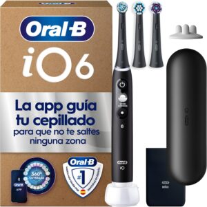 Cepillo Oral-B iO6 con 3 cabezales: tecnología premium