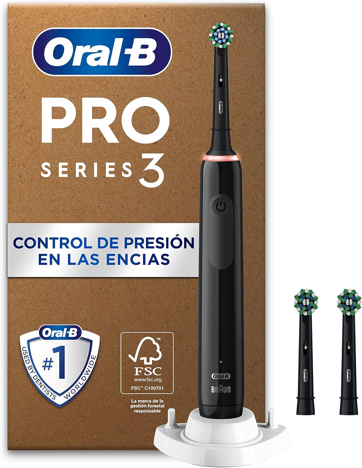 81SPVriC3ML._AC_SL1500_.jpg Oral-B Pro 3 — Cepillo de Dientes Eléctrico (3 cabezales)
