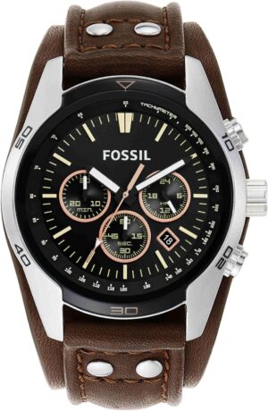Fossil Coachman: reloj cronógrafo de hombre
