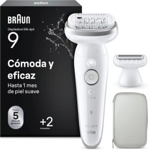 Depiladora Braun Silk-épil 9: piel suave de raíz