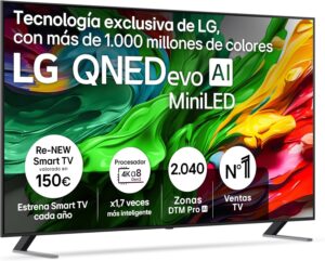 TV LG 86QNED85A6C QNED EVO 86 Pulgadas 4K