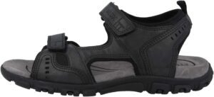 Geox Men's Uomo Sandal Strada aOpen Toe Sandals