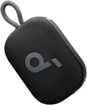 Soundcore Select 4 Go Altavoz Bluetooth Portátil, Mini Altavoz Ducha, 20H, IP67, Mini Altavoz Bluetooth, Flotante, Sonido Potente de 5W, Interiores y Exteriores, Ciclismo Altavoz para Ducha Flotante, 20 h, Sonido Potente de 5 W, para Interiores, Exteriores y Ciclismo