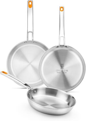 BRA Efficient Inox Set de Sartenes Tricapa