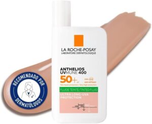 La Roche Posay - Protector Solar, SPF50+, Previene el Estrés Oxidativo, Resistente al Agua, Sudor y Arena, Fórmula con Mexoryl 400, Fluido I