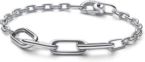 Pandora ME Pulsera de Plata de Ley con Eslabones