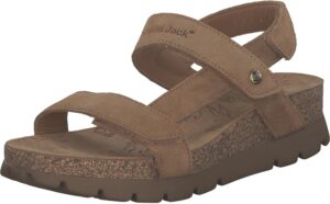 Panama Jack Selma Shine Sandalia Plana Mujer
