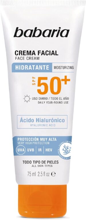Babaria Crema Solar Facial SPF50+