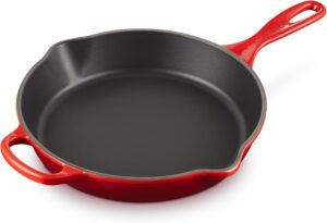 Le Creuset Sartén skillet alta de hierro fundido, 26 cm, 2 litros, Cereza, 20187260600422
