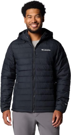 Columbia Powder Lite II Hooded Jacket Chaqueta con Capucha Hombre