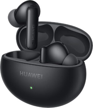 HUAWEI FreeBuds 6i, Cancelación Activa de Ruido 3.0 Inteligente, Negro | Auriculares Bluetooth, Bajos Impactantes, Carga Rápida, 35 Horas de
