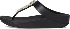 FitFlop Sandalias de Piel Crystal