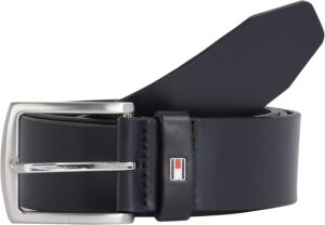 Tommy Hilfiger New Denton Cinturón de Piel Reversible Hombre