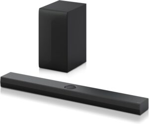 LG S70TY - Barra de Sonido Inteligente, 400W, 3.1.1 Canales, Sonido Envolvente Dolby Atmos y DTS, Amplia Conectividad, Bluetooth, USB, Entra
