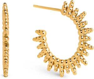 SINGULARU Pendientes Pebbles Sun