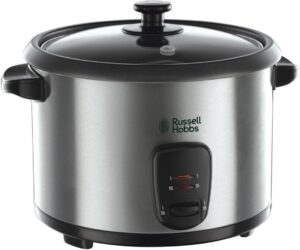Russell Hobbs CookHome, Vaporera y Arrocera de Acero Inoxidable