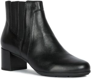 Geox D New Annya Mid B, Botines para Mujer