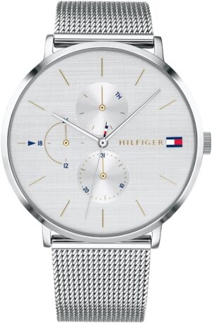Tommy Hilfiger Reloj Multifunción de Cuarzo para Mujer, 3 Subesferas