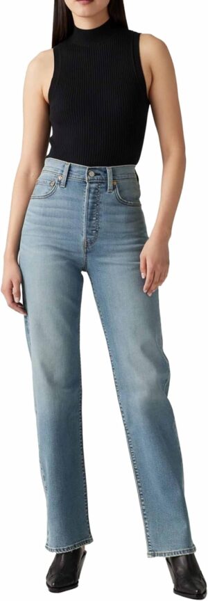 Levi'S Ribcage Full Length Vaqueros Mujer