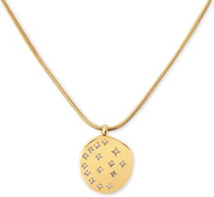 SINGULARU Collar Bling Baño de Oro
